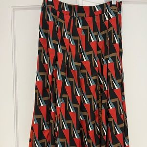 Print skirt